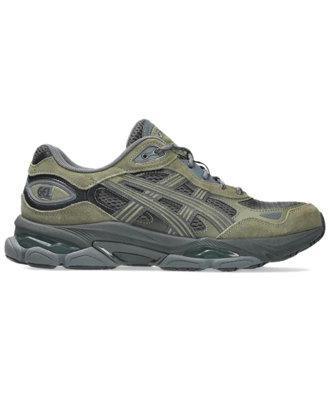 ASICS Зеленые низкие кроссовки / кеды, фото 1