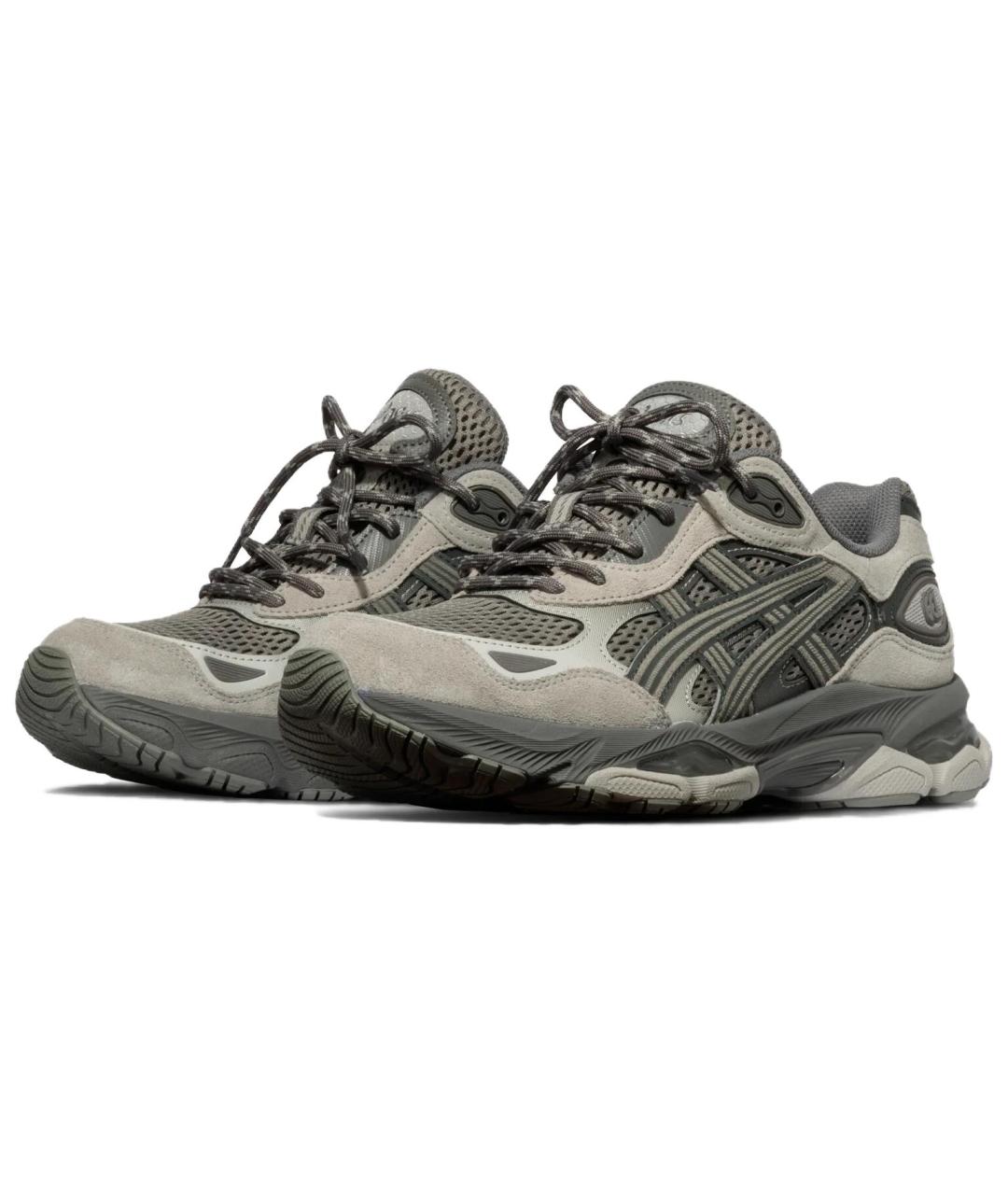 ASICS Серые низкие кроссовки / кеды, фото 4