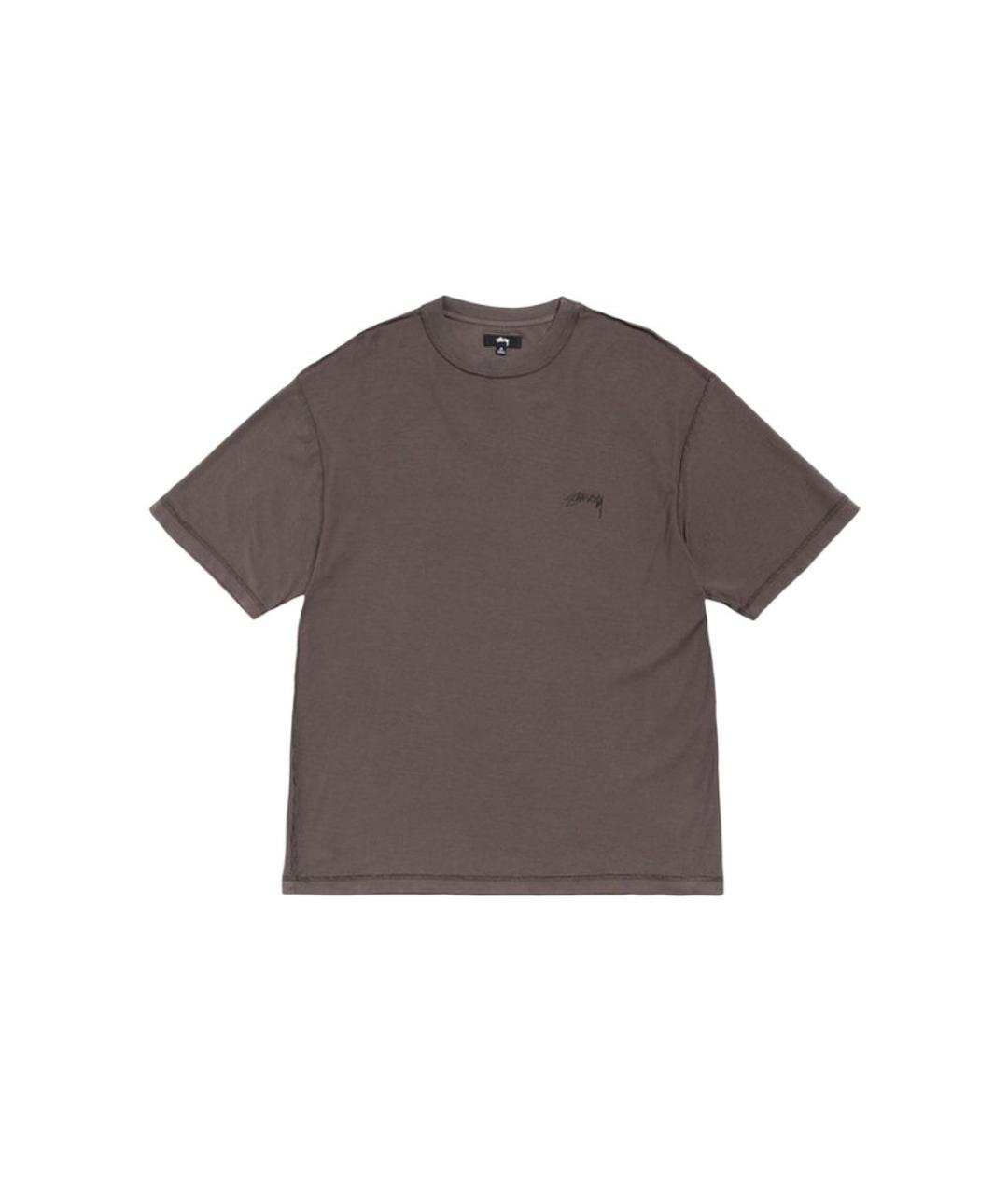 STUSSY Черная футболка, фото 3