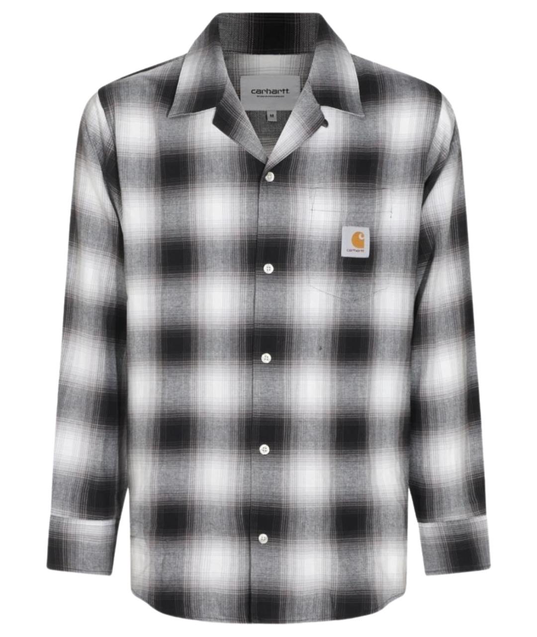 CARHARTT WIP Черная хлопковая кэжуал рубашка, фото 1