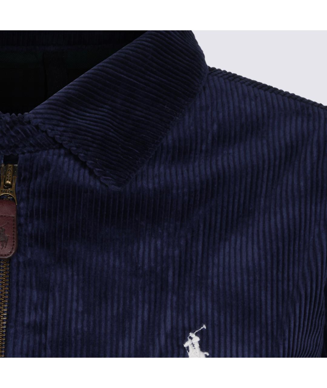 POLO RALPH LAUREN Синяя хлопковая куртка, фото 3