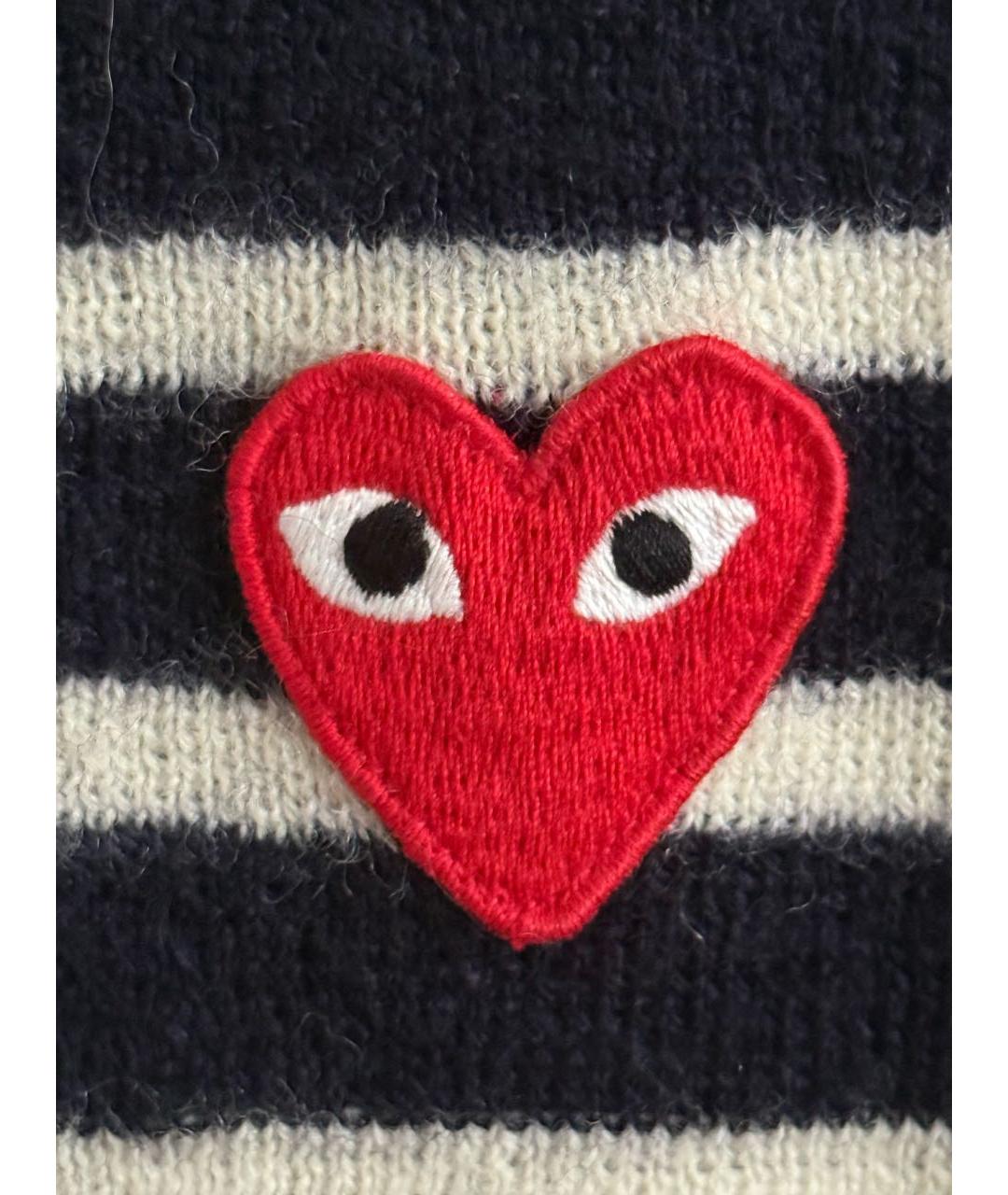 COMME DES GARÇONS PLAY Мульти шерстяной джемпер / свитер, фото 2