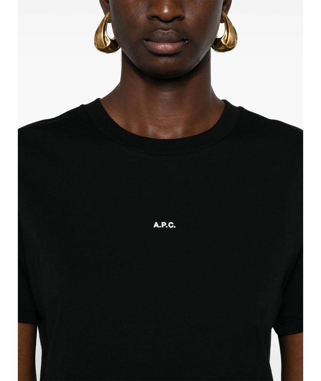 A.P.C. Хлопковая футболка, фото 2