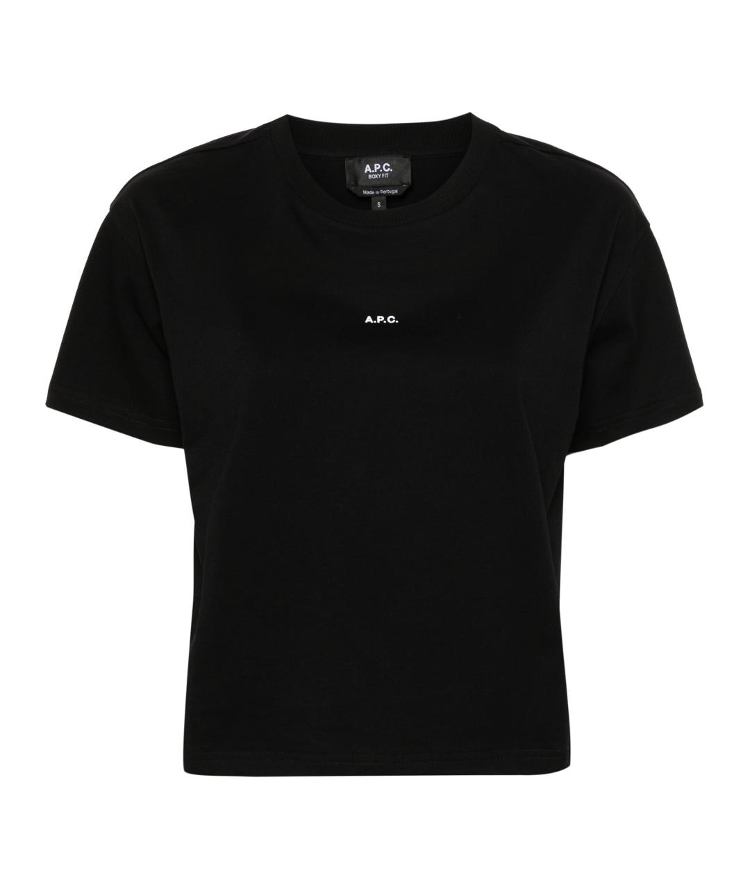 A.P.C. Хлопковая футболка, фото 1