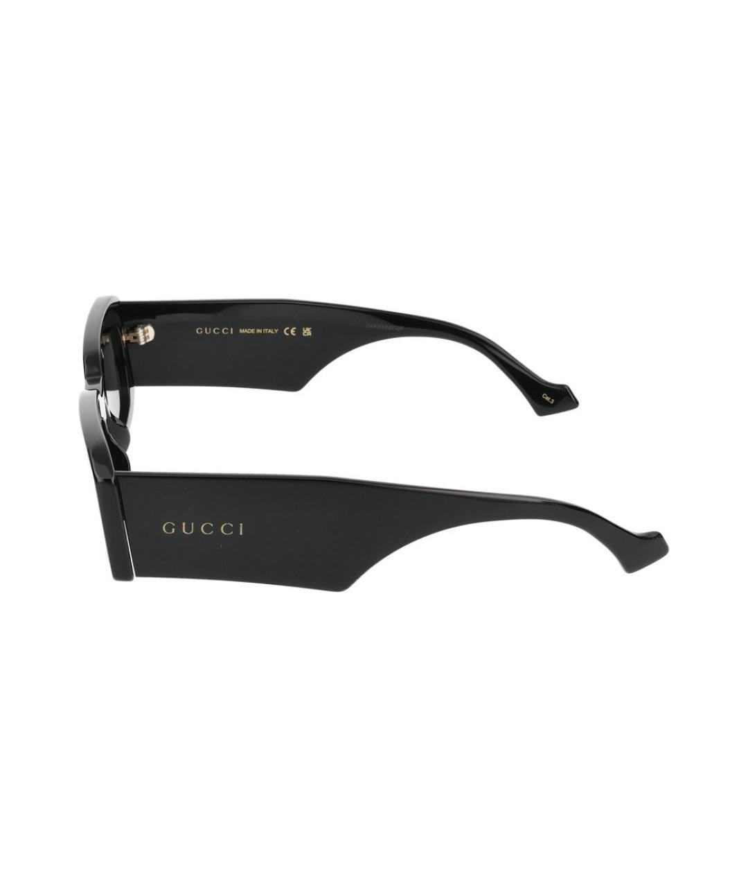 GUCCI Черные солнцезащитные очки, фото 2