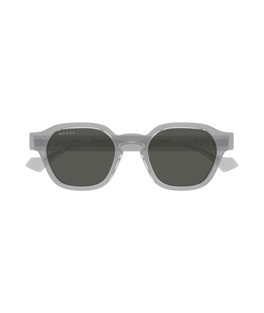 GUCCI Серые пластиковые солнцезащитные очки, фото 2