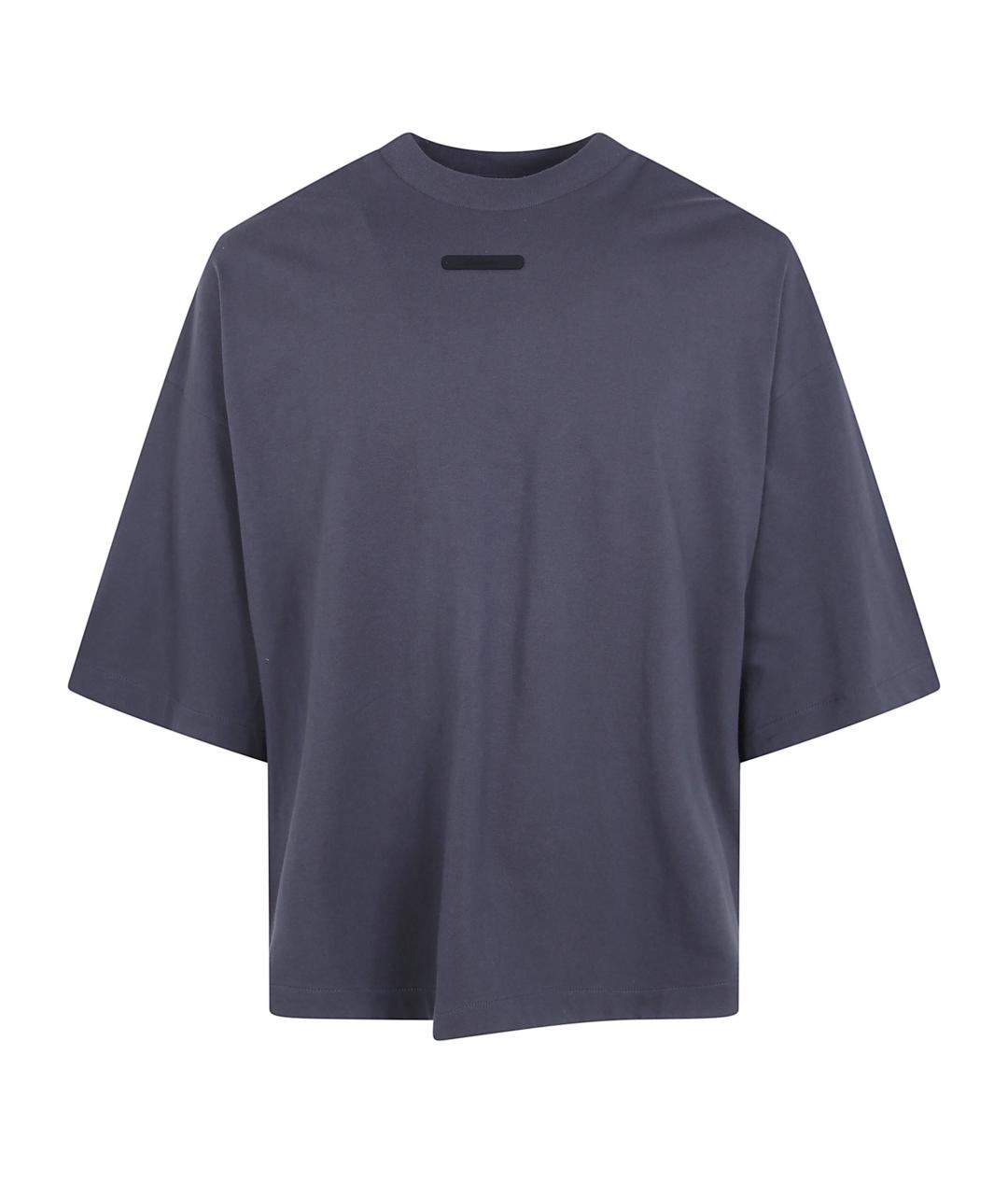 FEAR OF GOD ESSENTIALS Серая хлопковая футболка, фото 1