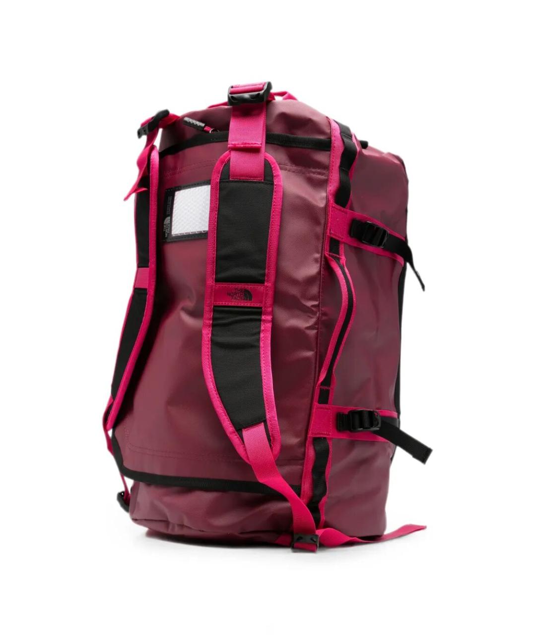 THE NORTH FACE Красная синтетическая дорожная/спортивная сумка, фото 2