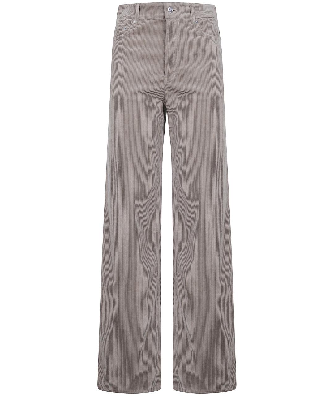 A.P.C. Бежевые хлопковые прямые джинсы, фото 1