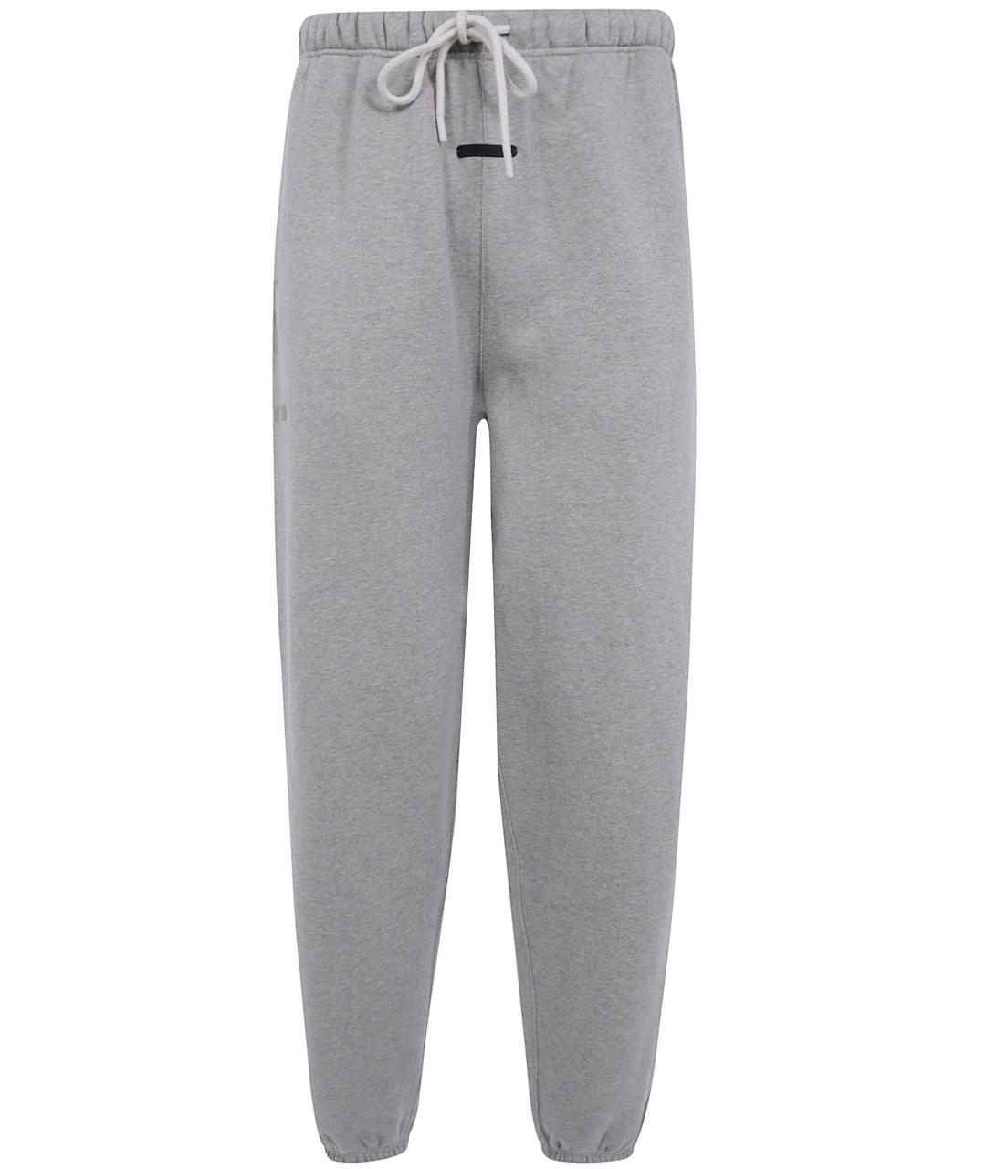 FEAR OF GOD ESSENTIALS Серые хлопковые повседневные брюки, фото 1
