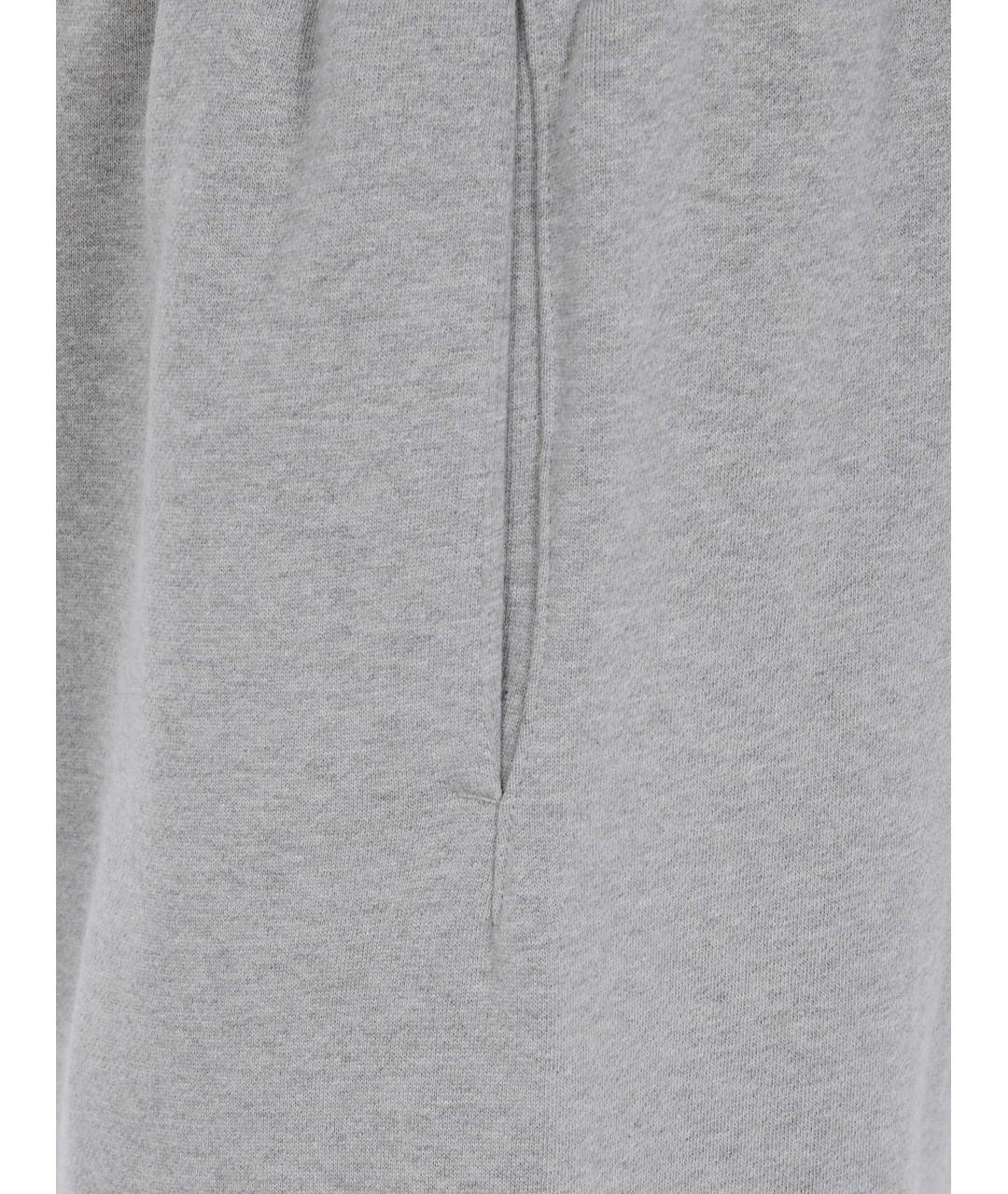 FEAR OF GOD ESSENTIALS Серые хлопковые повседневные брюки, фото 3