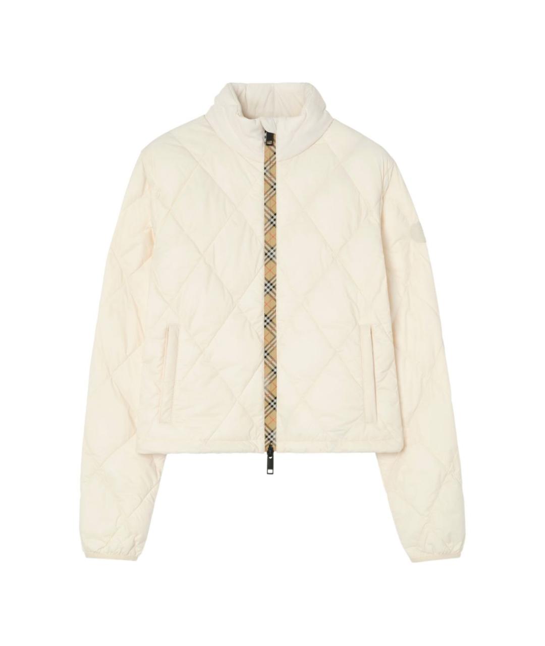 BURBERRY Белая куртка, фото 1