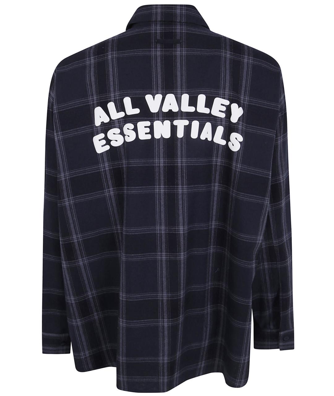FEAR OF GOD ESSENTIALS Черная хлопковая кэжуал рубашка, фото 2