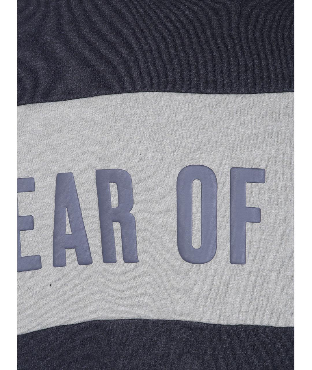 FEAR OF GOD ESSENTIALS Серый хлопковый джемпер / свитер, фото 3