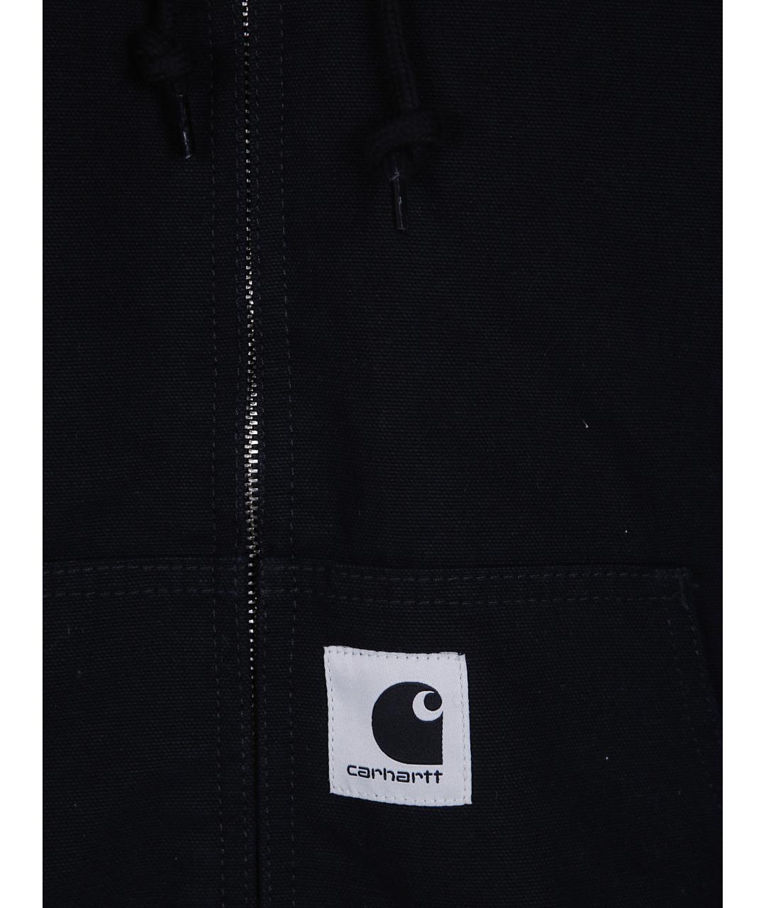 CARHARTT WIP Черная хлопковая куртка, фото 3