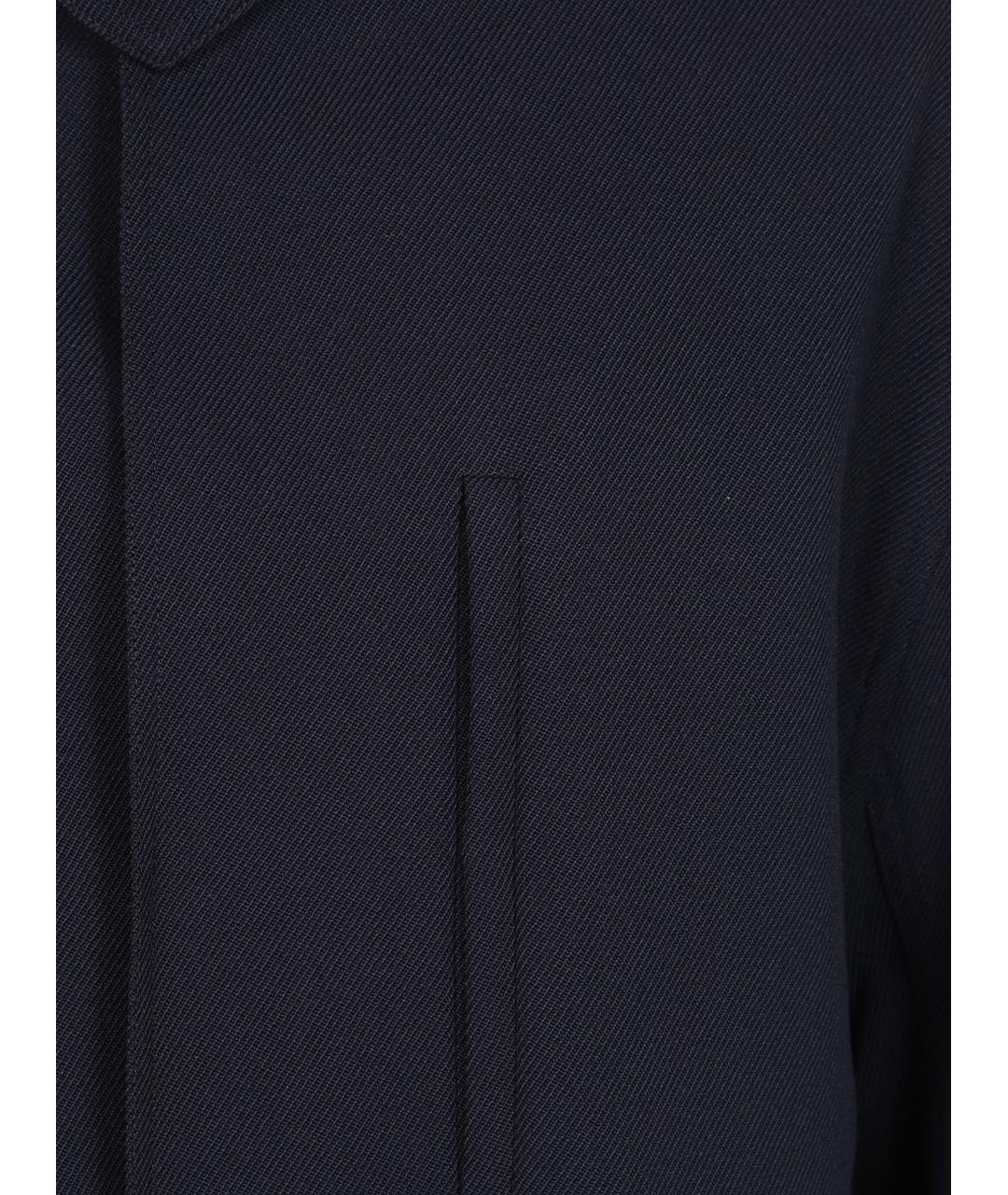 RICK OWENS Черная шерстяная куртка, фото 3