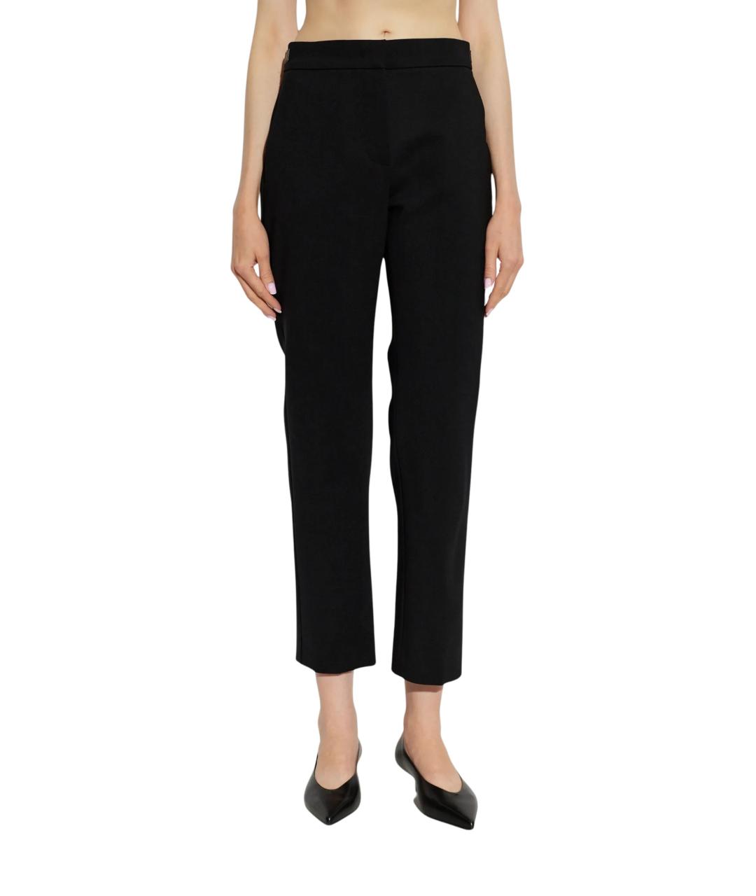 MAX MARA Черные шерстяные капри, фото 2
