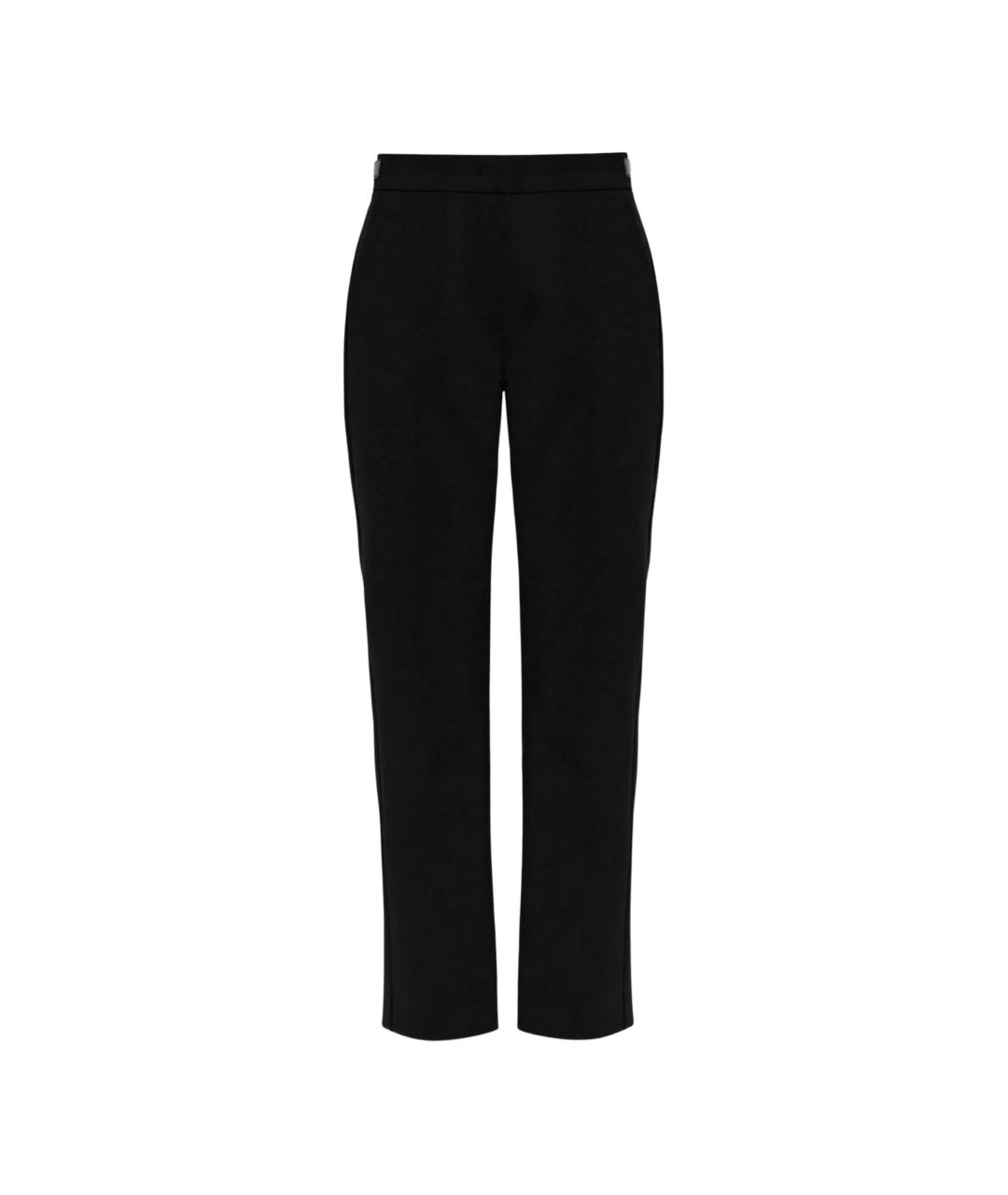MAX MARA Черные шерстяные капри, фото 1