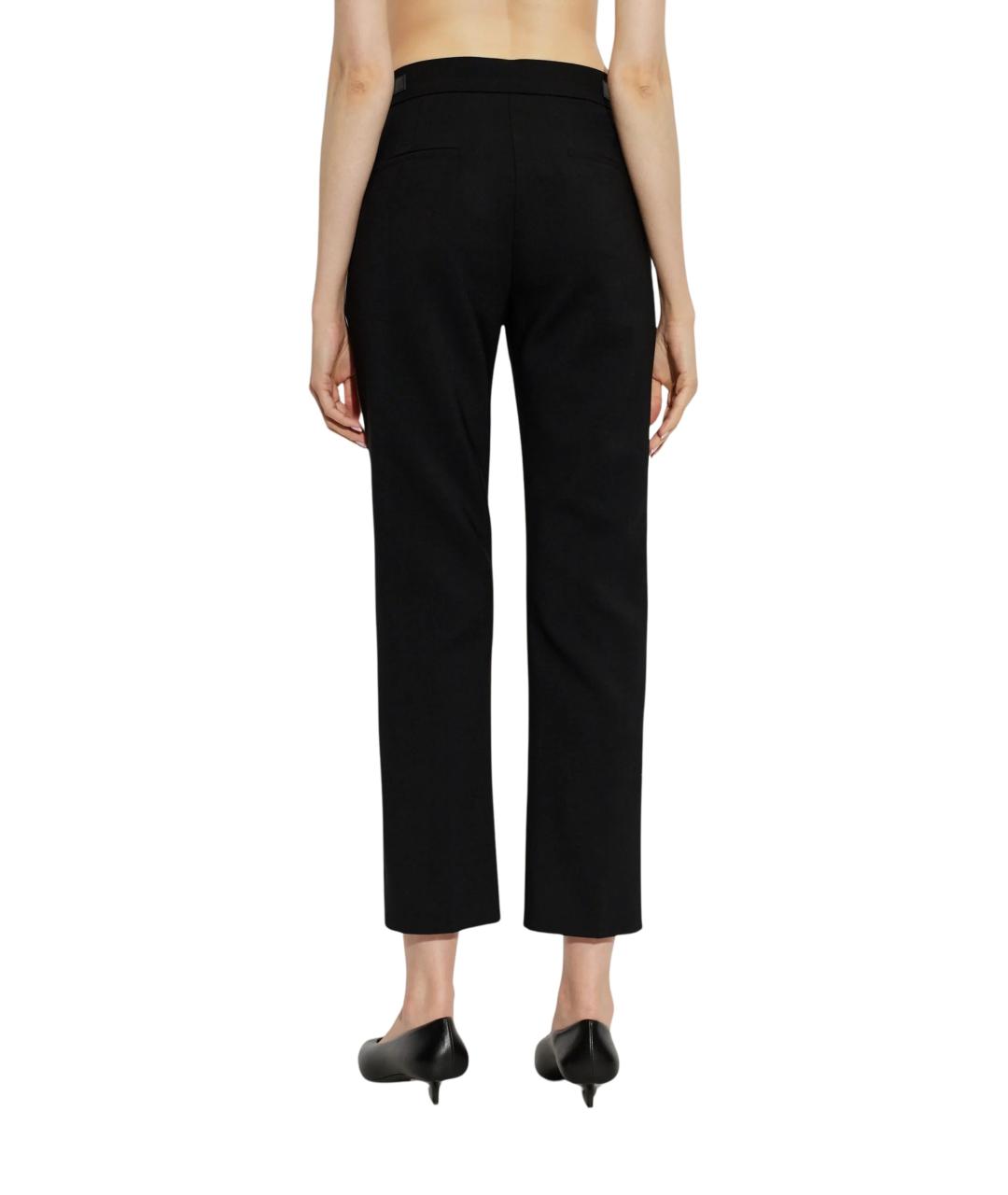 MAX MARA Черные шерстяные капри, фото 3