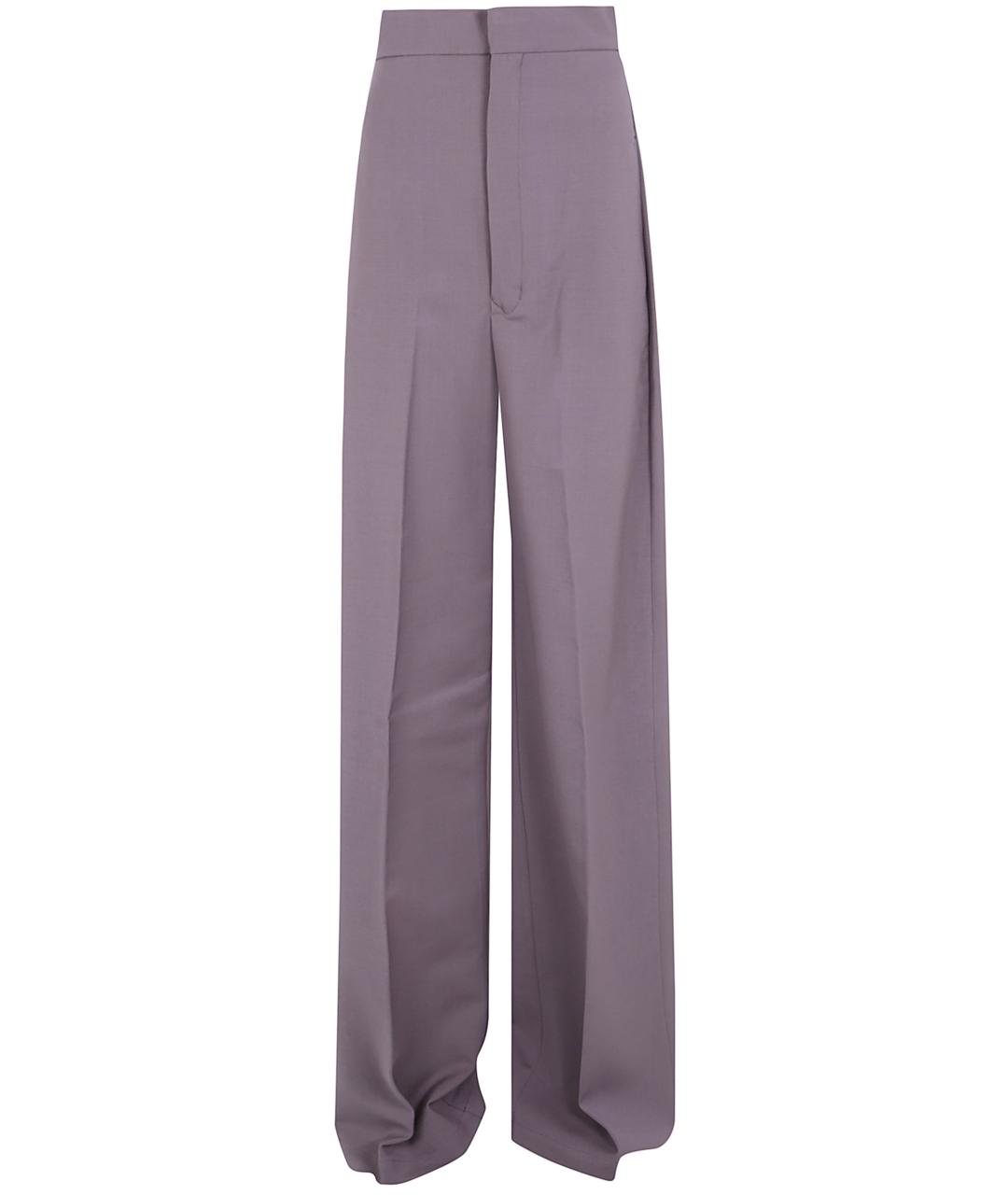 RICK OWENS Розовые шерстяные брюки широкие, фото 1