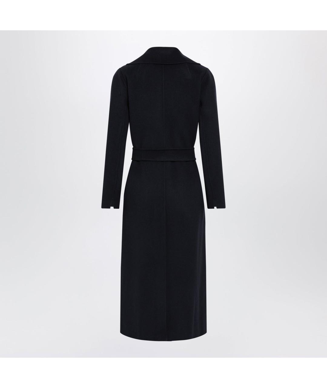 'S MAX MARA Синее шерстяное пальто, фото 2