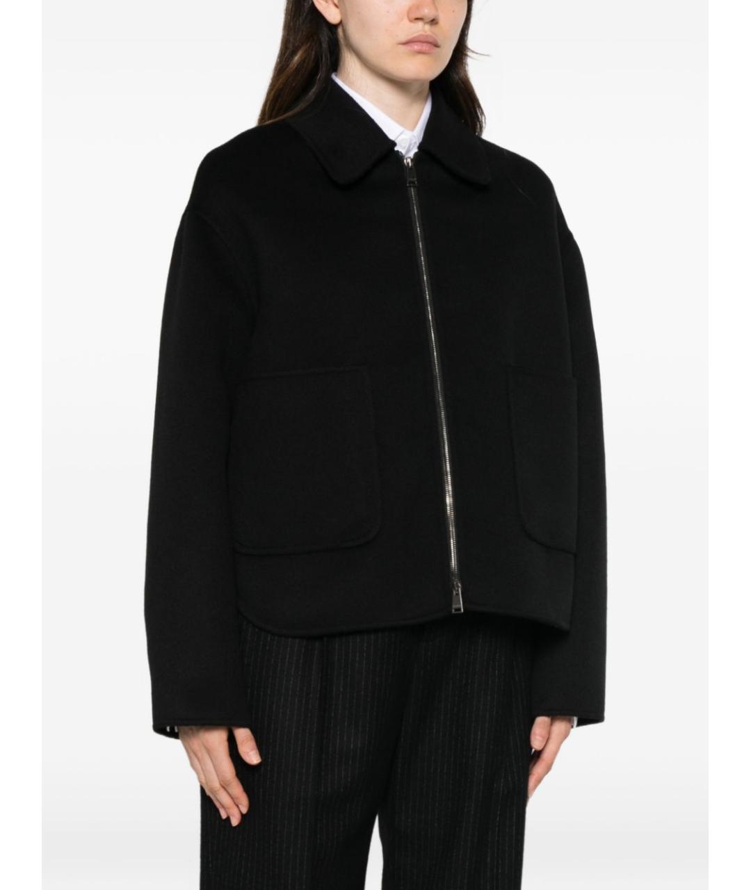 FENDI Черная шерстяная куртка, фото 2