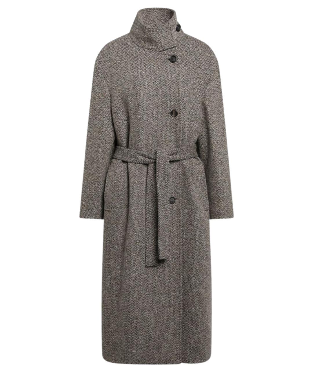 BRUNELLO CUCINELLI Мульти шерстяное пальто, фото 1
