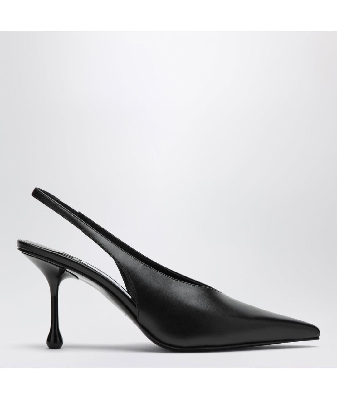 JIMMY CHOO Черные кожаные туфли, фото 3