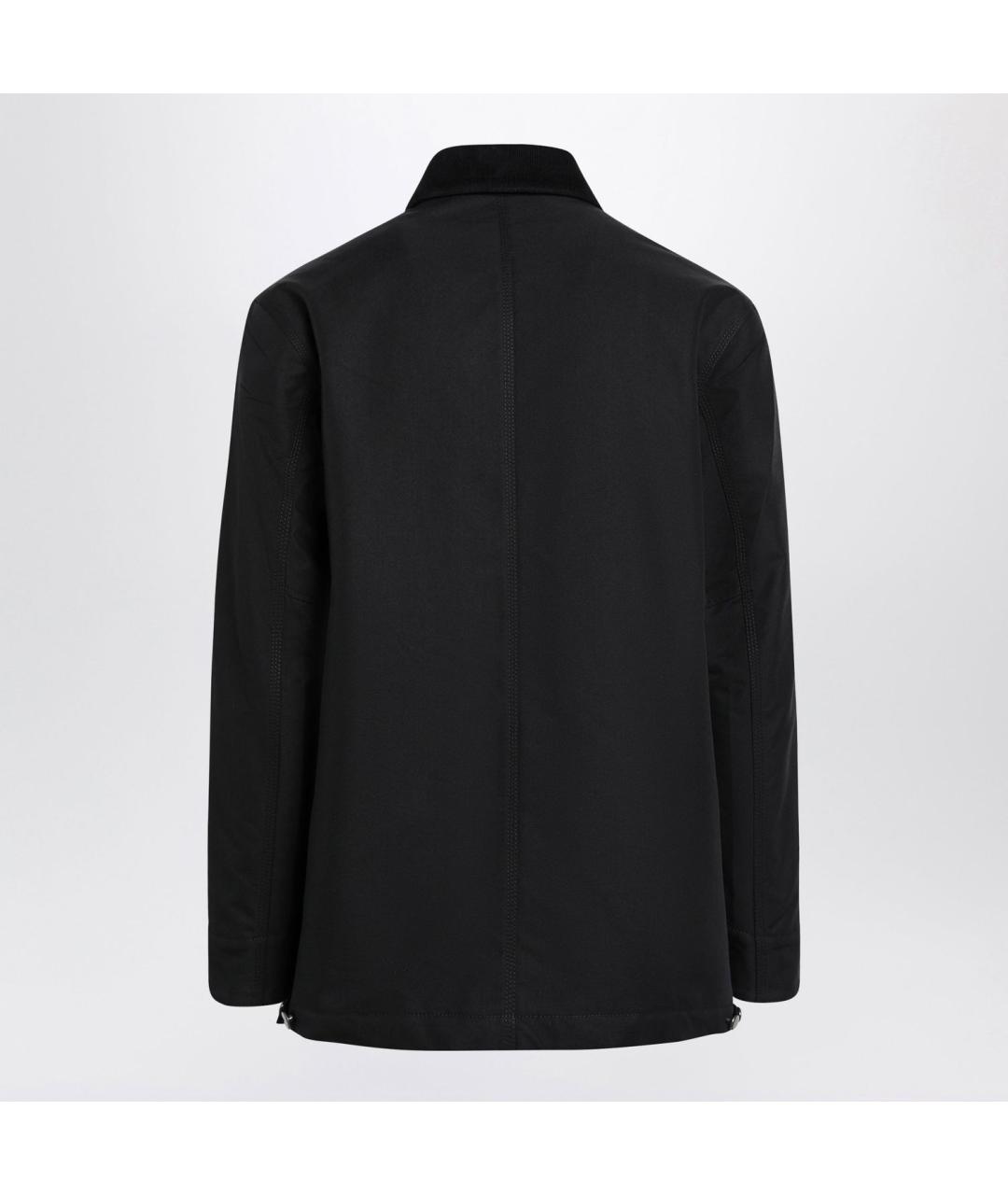 PRADA Черная полиамидовая куртка, фото 2