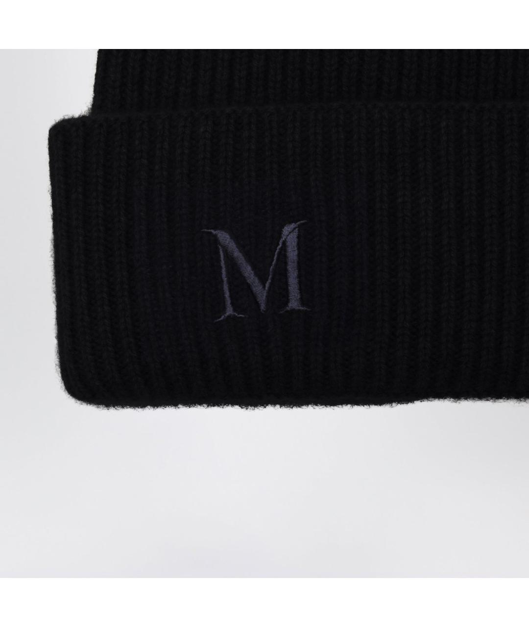 MAX MARA Синяя кашемировая шапка, фото 2