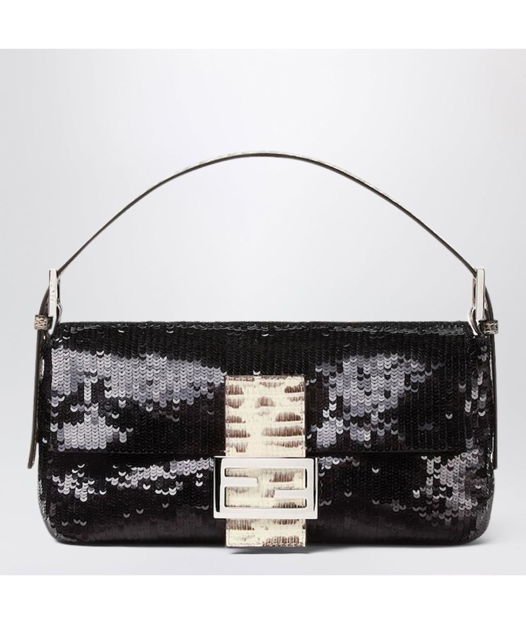 FENDI Черная сумка через плечо, фото 3