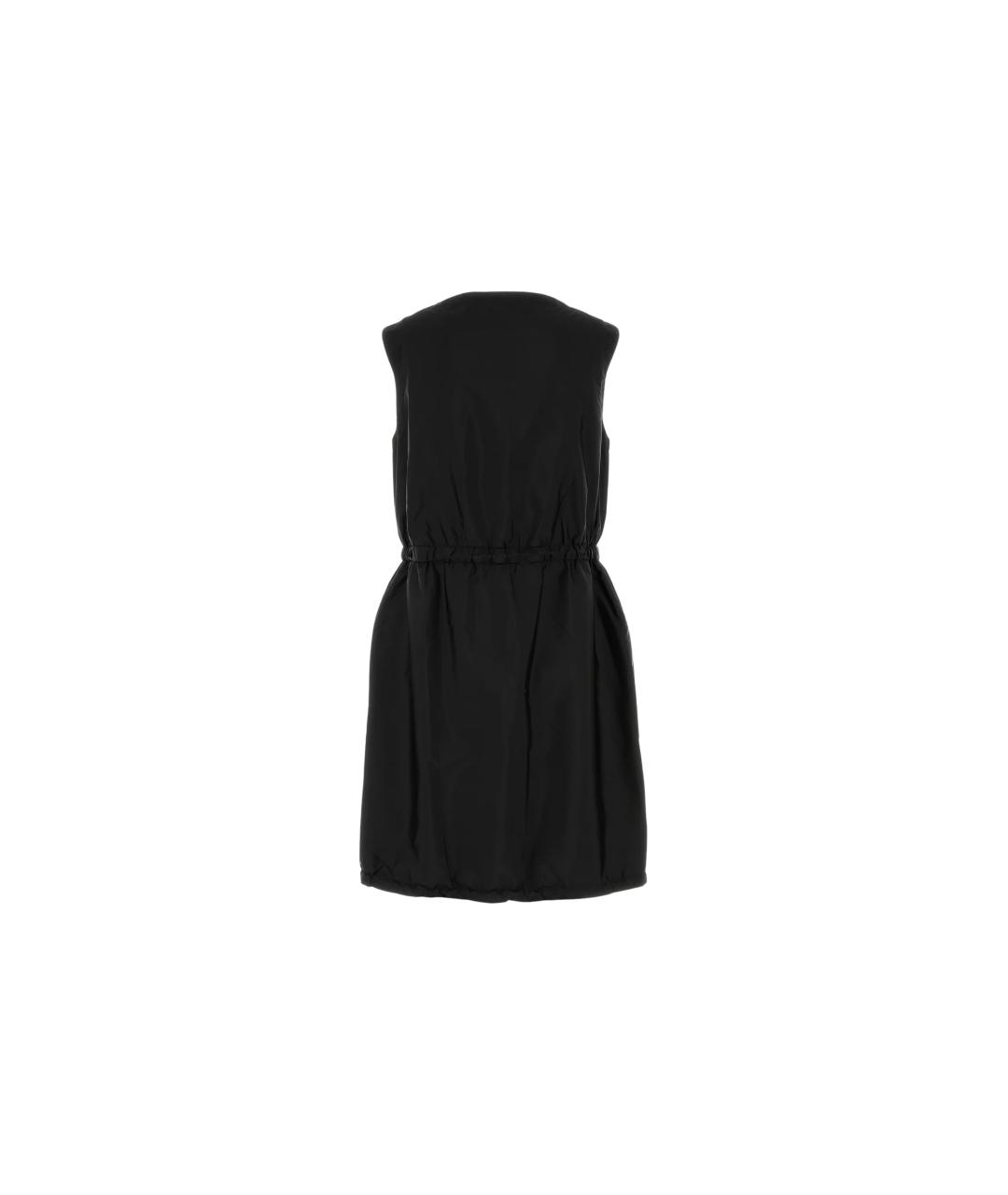PRADA Черное хлопковое повседневное платье, фото 2
