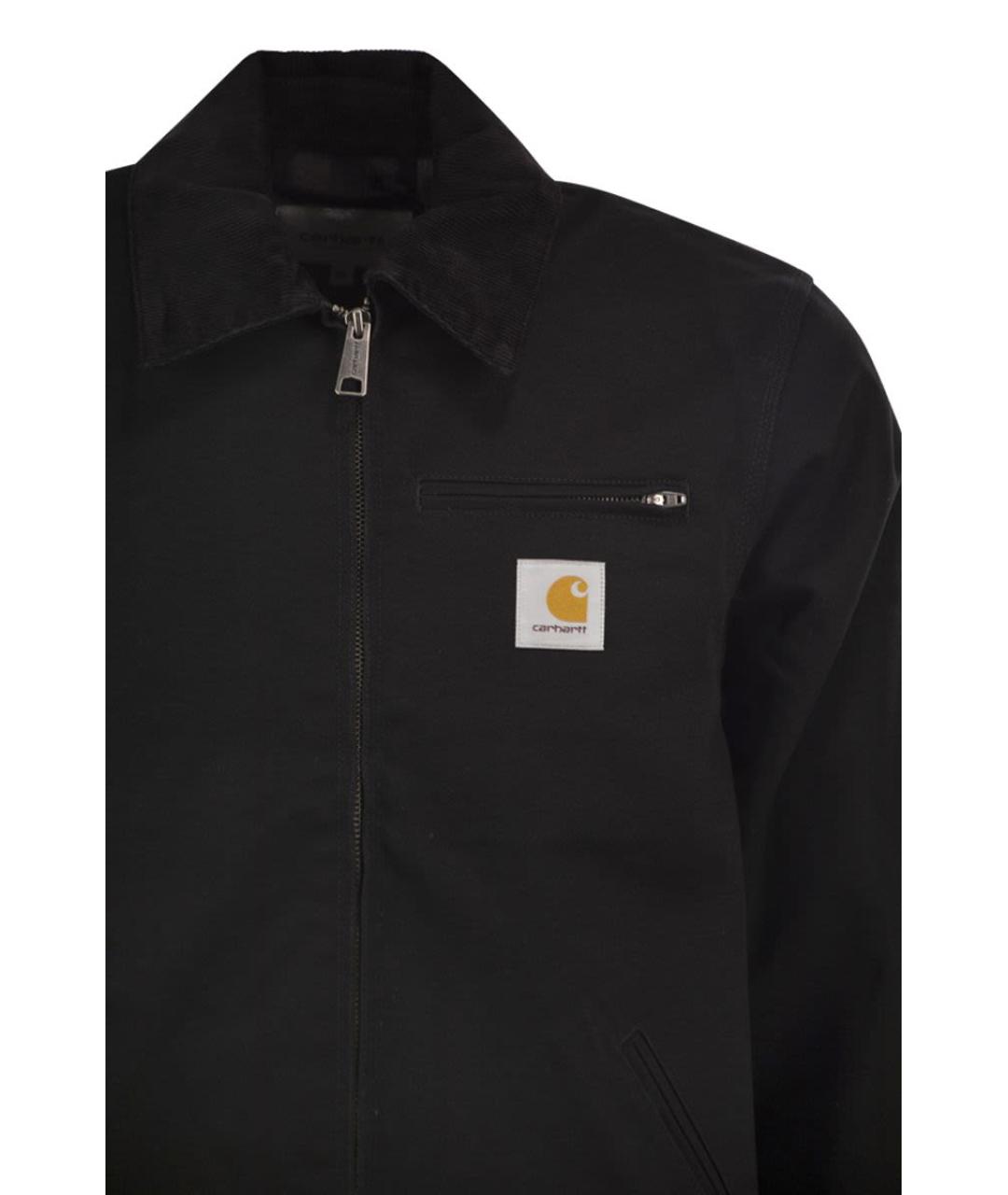 CARHARTT WIP Черная хлопковая куртка, фото 4
