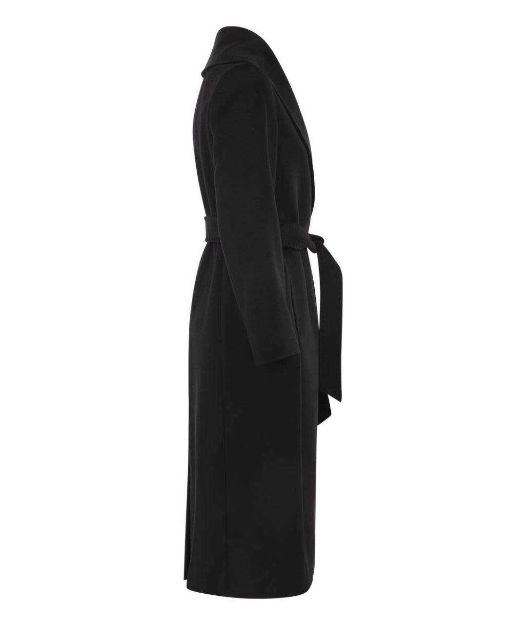 MAX MARA Черное шерстяное пальто, фото 3