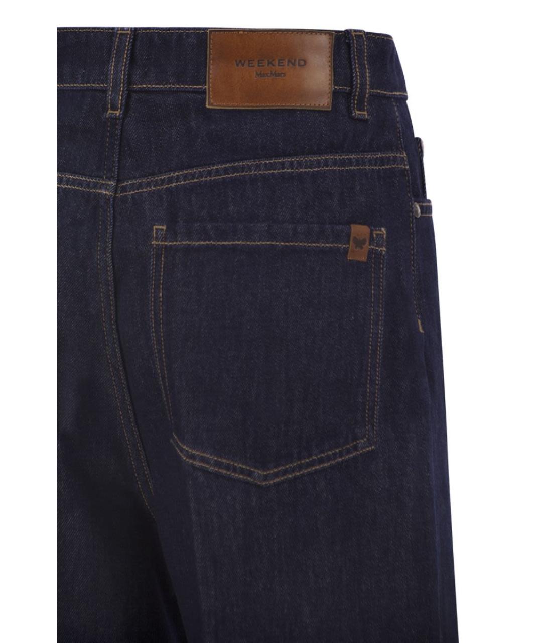 WEEKEND MAX MARA Хлопковые прямые джинсы, фото 4