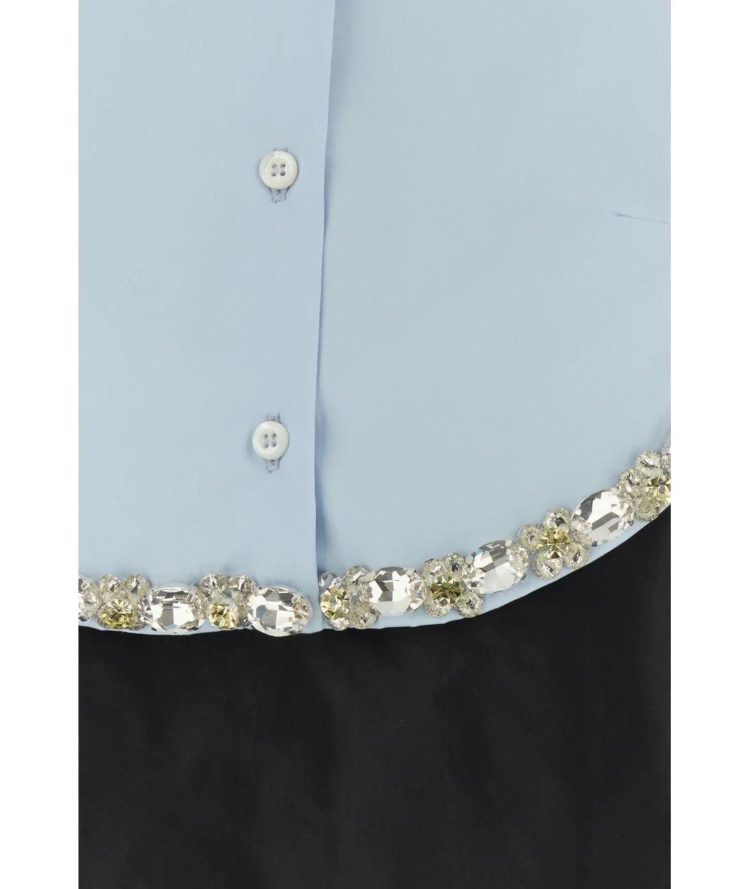 PRADA Черное хлопковое повседневное платье, фото 3