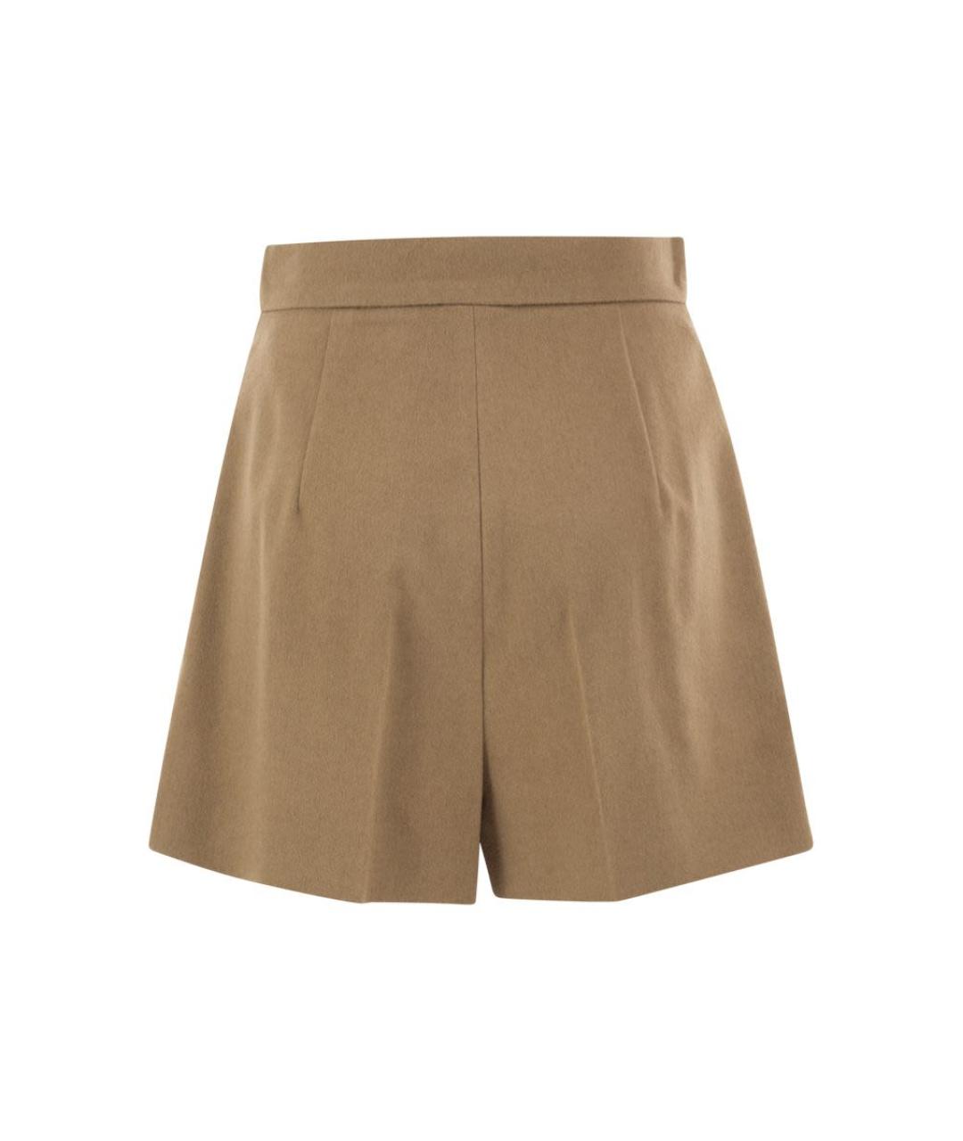 MAX MARA Бежевые шорты, фото 2