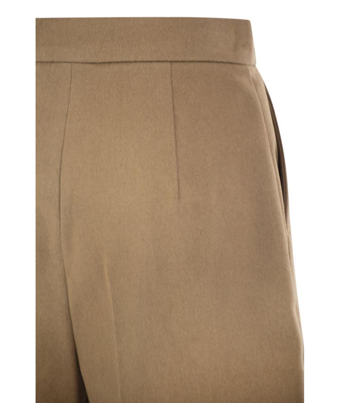 MAX MARA Бежевые шорты, фото 4