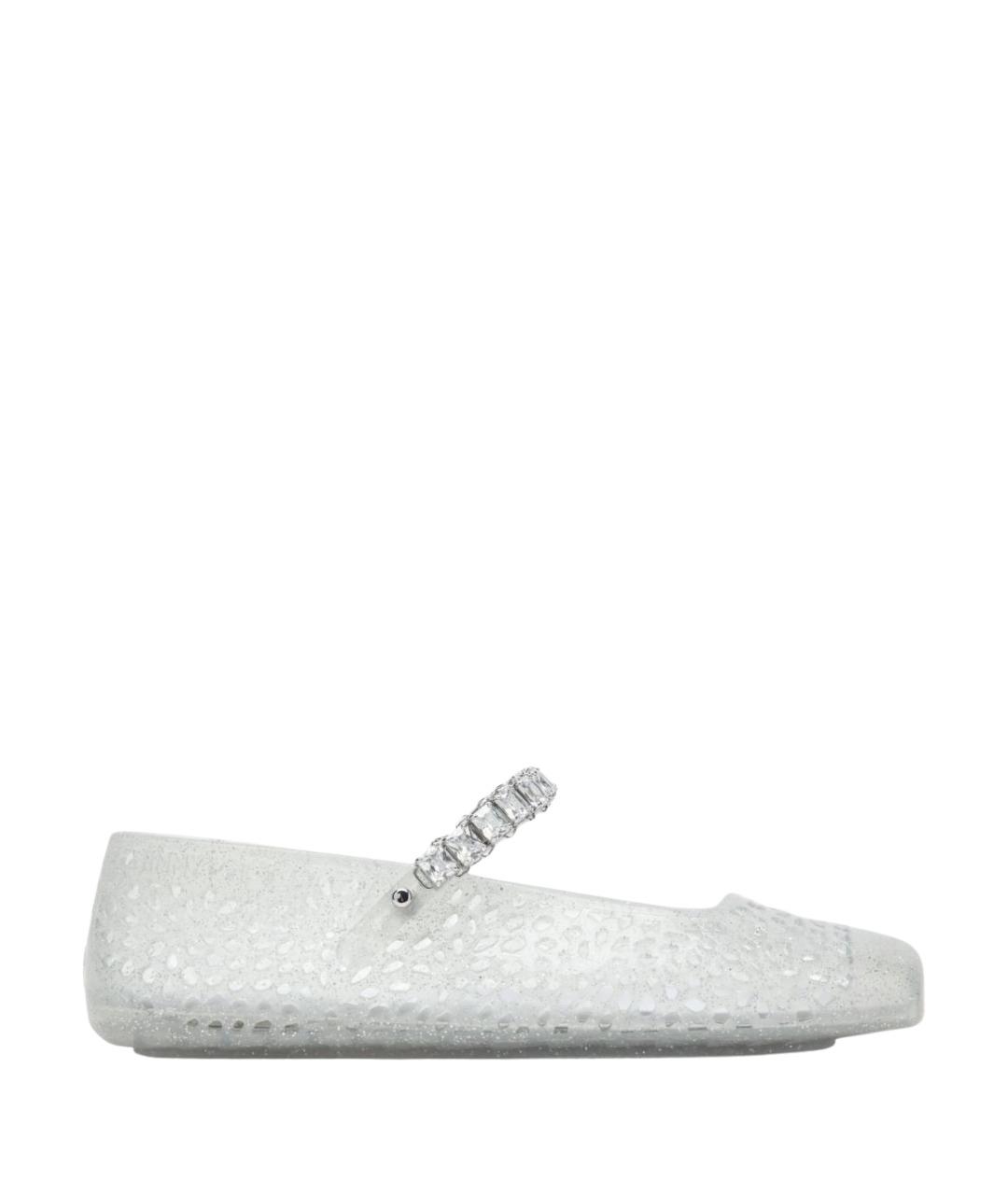 JIMMY CHOO Серые балетки, фото 1