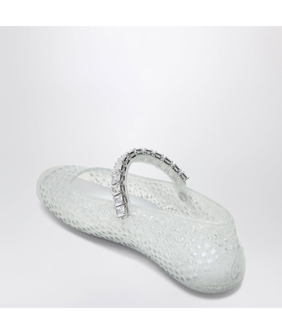 JIMMY CHOO Серые балетки, фото 2