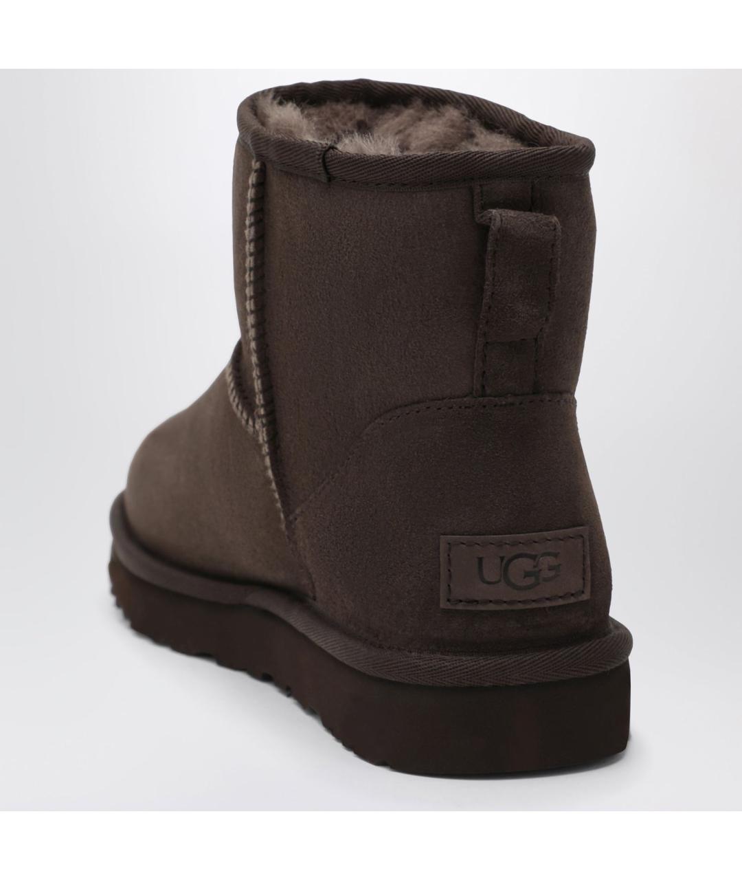 UGG Коричневые замшевые ботинки, фото 2
