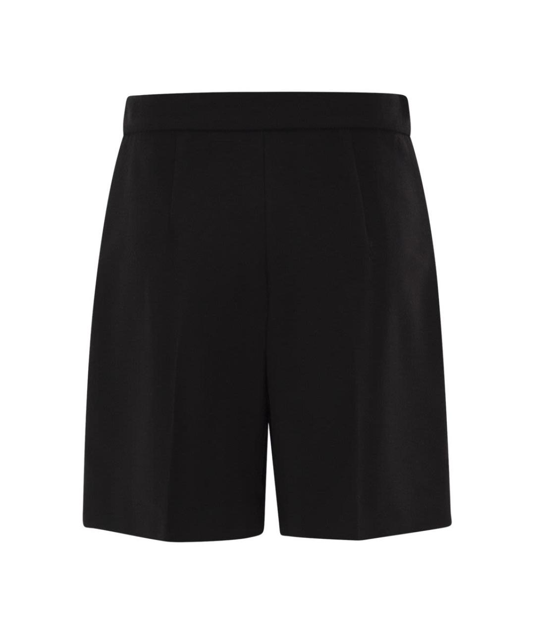 MAX MARA Черные шерстяные шорты, фото 2