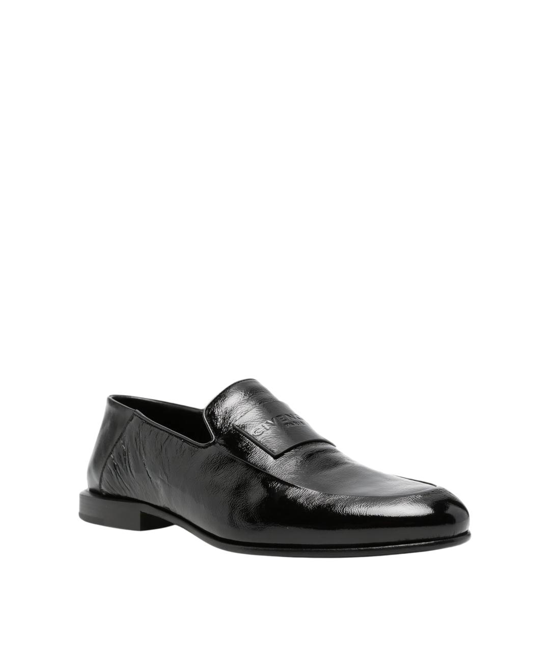 GIVENCHY Черные кожаные лоферы, фото 2