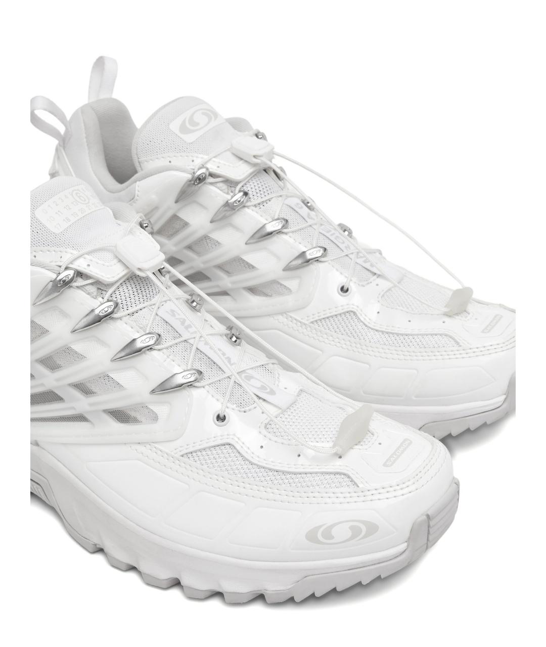 MM6 MAISON MARGIELA Белые синтетические кроссовки, фото 4
