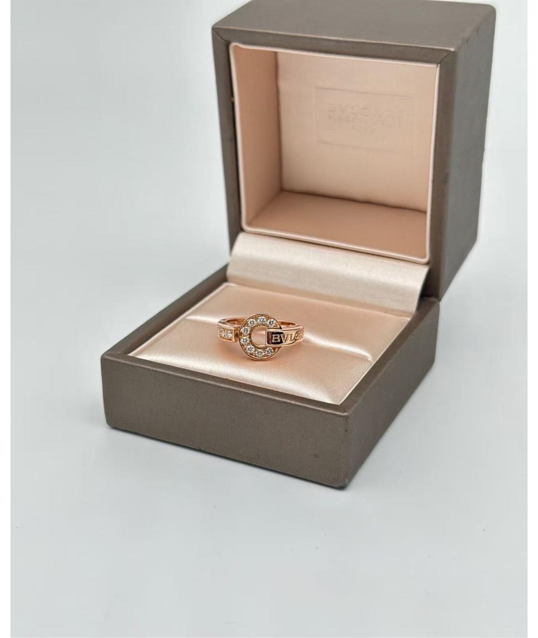 BVLGARI Золотое кольцо из розового золота, фото 5