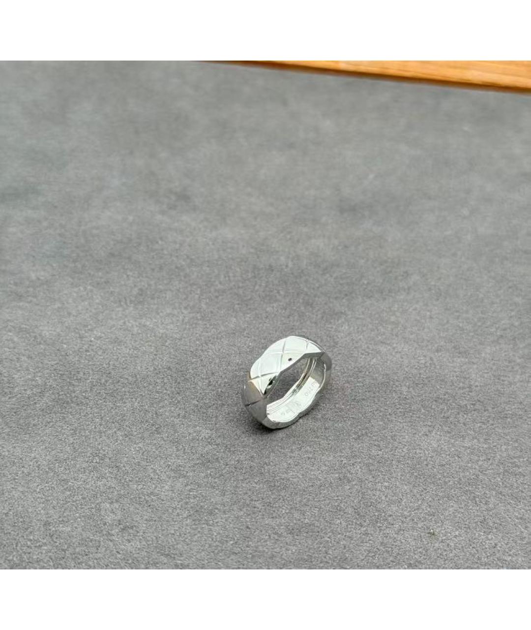 CHANEL Серебряное кольцо из белого золота, фото 3