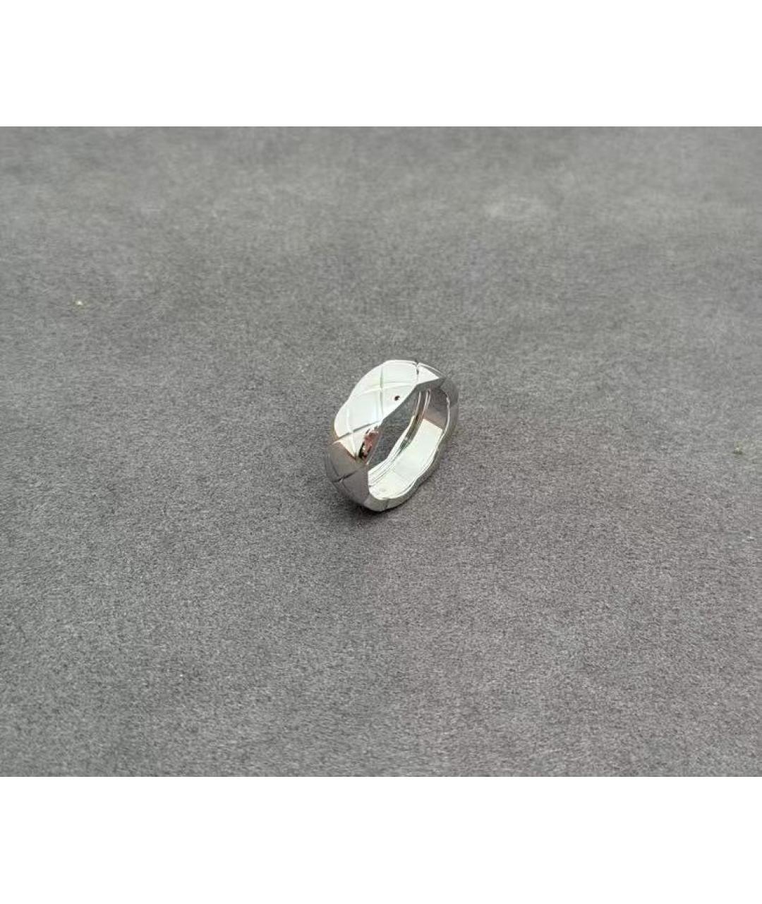CHANEL Серебряное кольцо из белого золота, фото 2