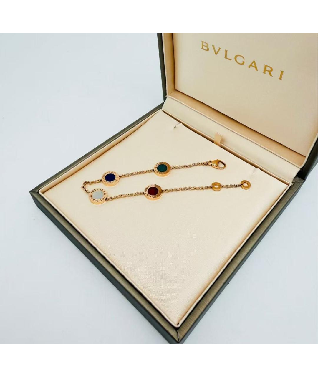 BVLGARI Золотой браслет из розового золота, фото 4