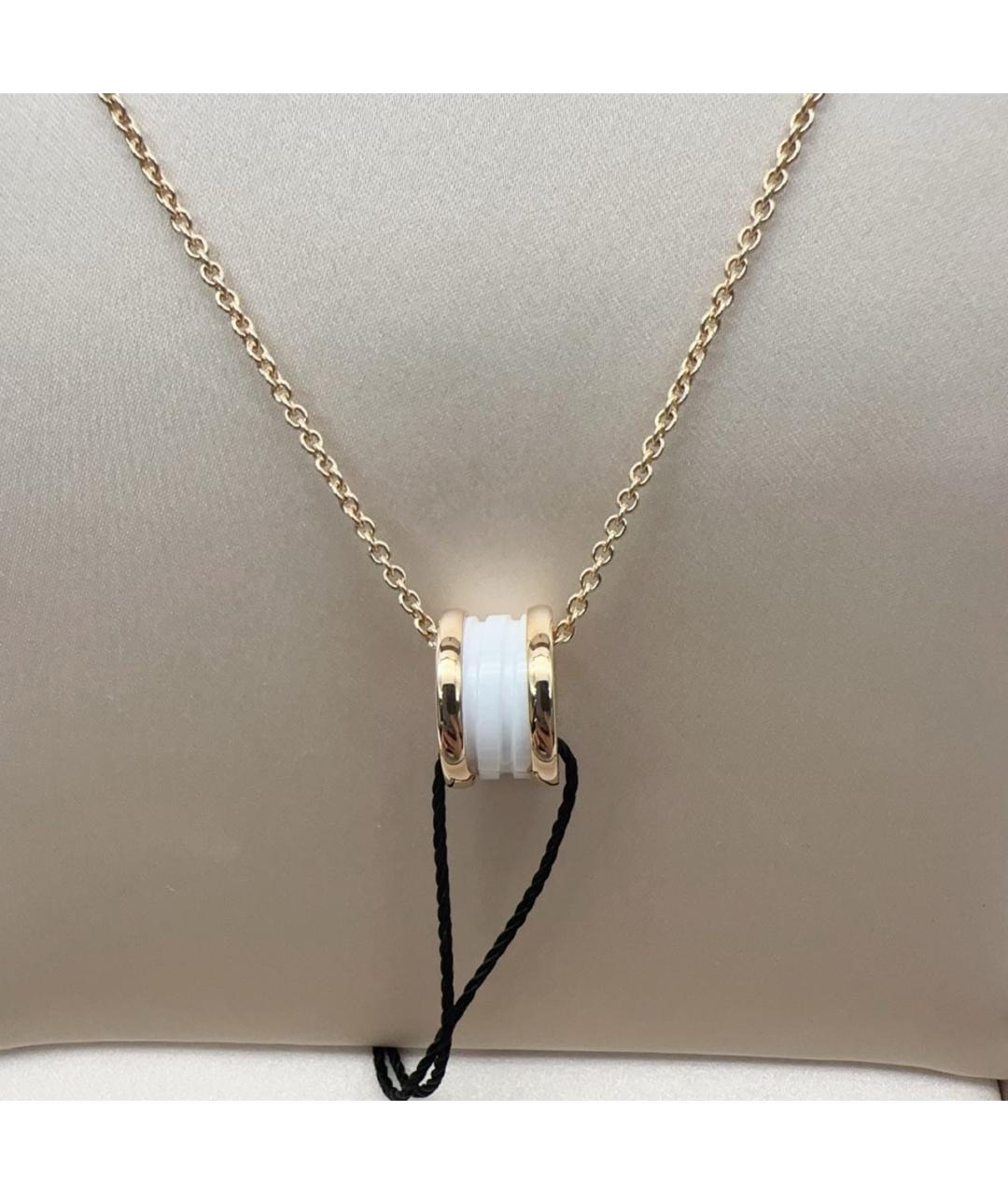 BVLGARI Золотая подвеска из розового золота, фото 5