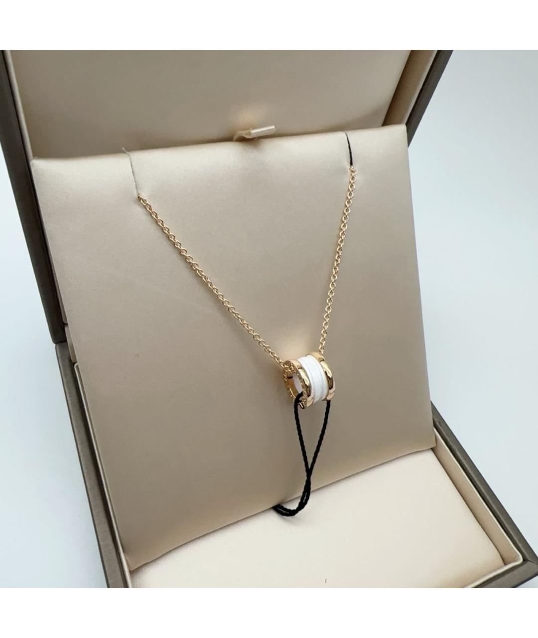 BVLGARI Золотая подвеска из розового золота, фото 2